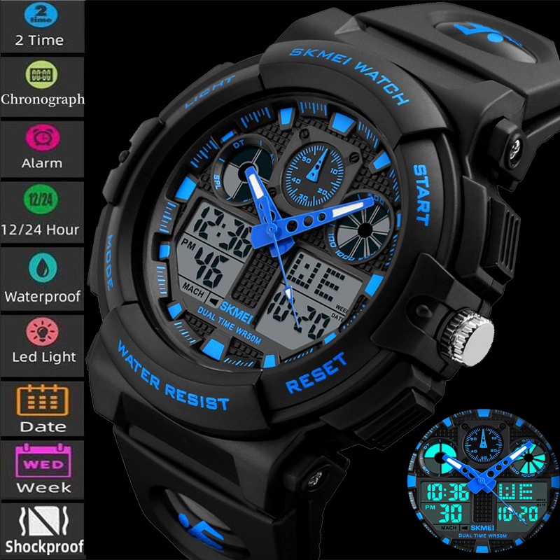 Outdoor Lighting Timer - 2017 Mới SKMEI Men Thể Thao