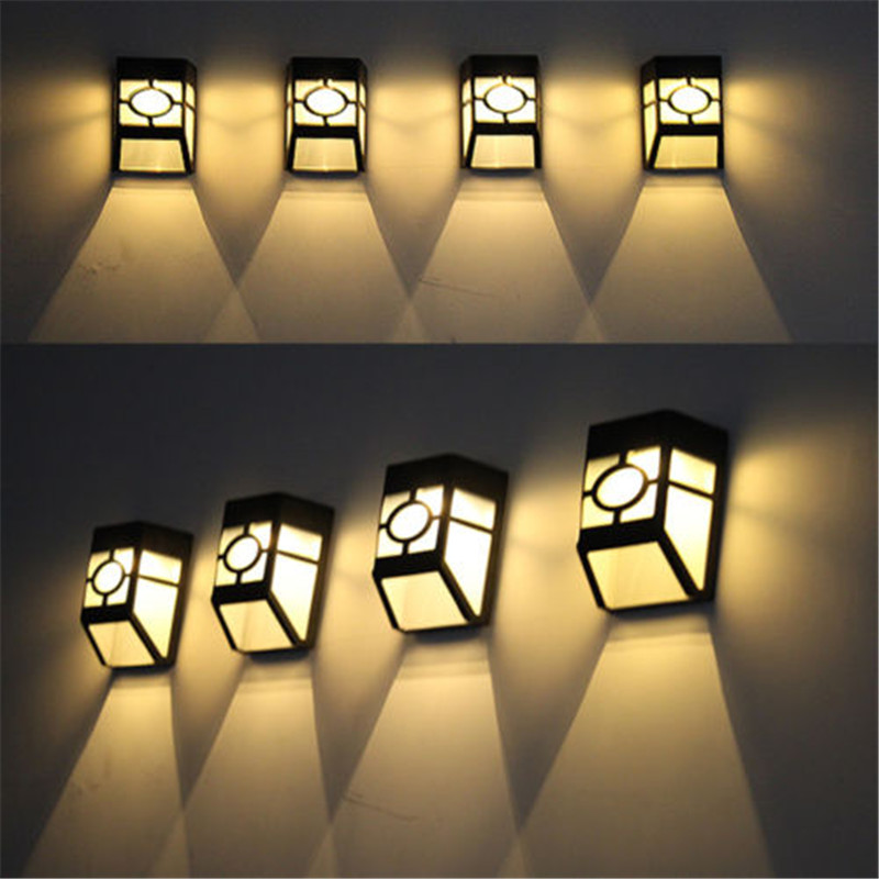 Outdoor Lighting Wall Mount - Chạy Bằng Năng Lượng Mặt Trời