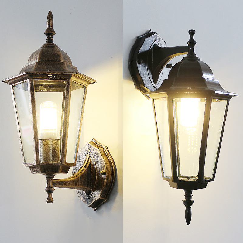 Outdoor Lighting Wall Mount - European Style Retro Led Wall Lamp