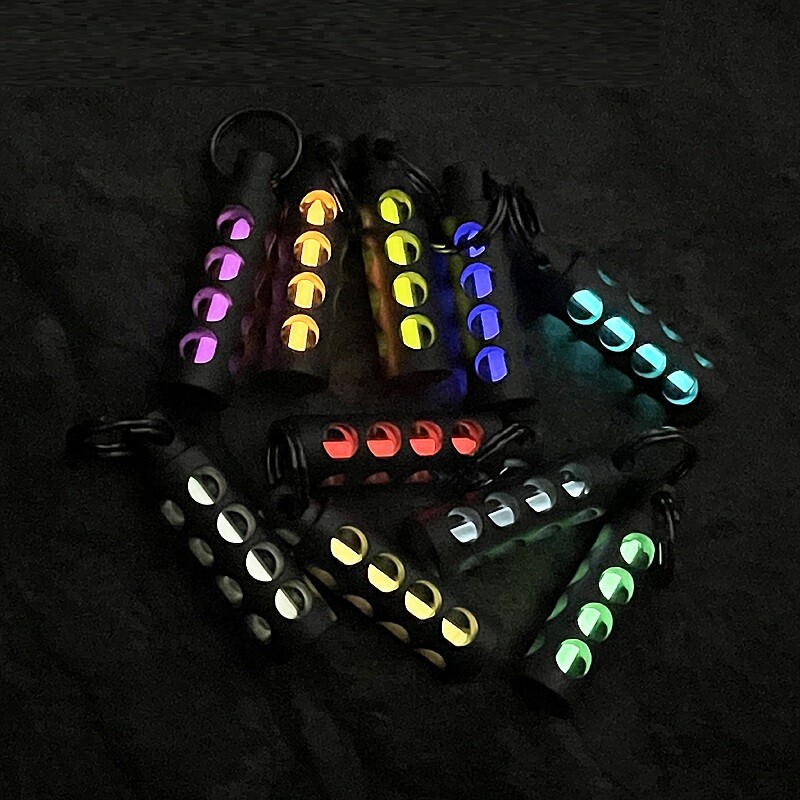 Outdoor Lighting Pendant - 1PC Titanium 25years Tube Pendants Paracord