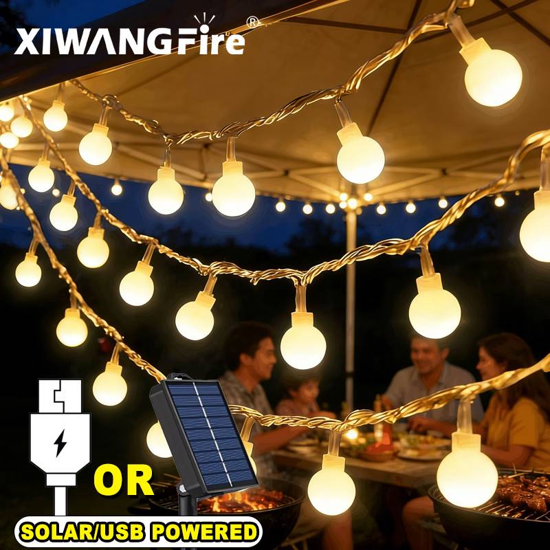 3-10M Solar/USB/Battery String - đánh giá và giá Outdoor Lighting Decoration