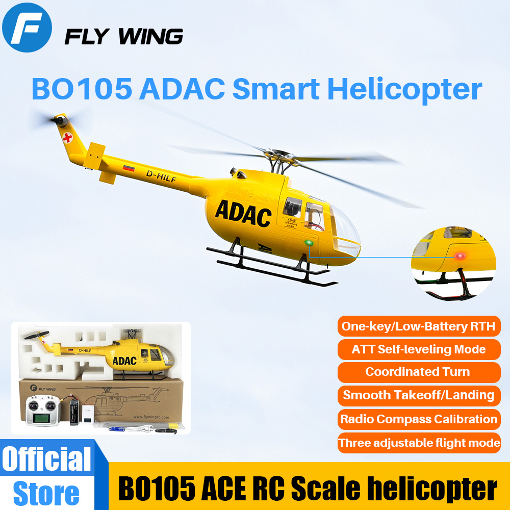 FLY WING BO105 Scale Helicopte - đánh giá và giá Outdoor Lighting Options