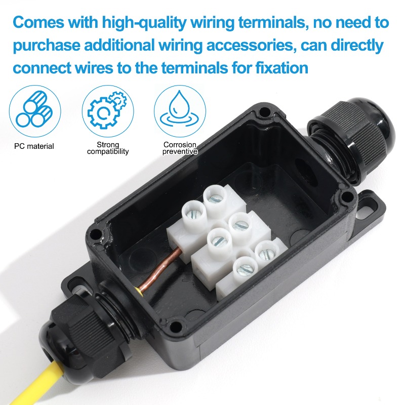 450V Outdoor Waterproof IP66 E - đánh giá và giá Outdoor Lighting Wire Connectors