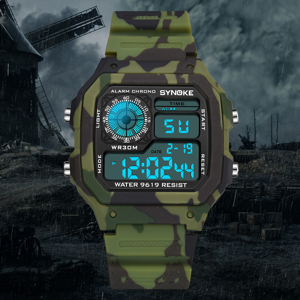 SYNOKE Outdoor Military Digita - đánh giá và giá Outdoor Lighting Timer
