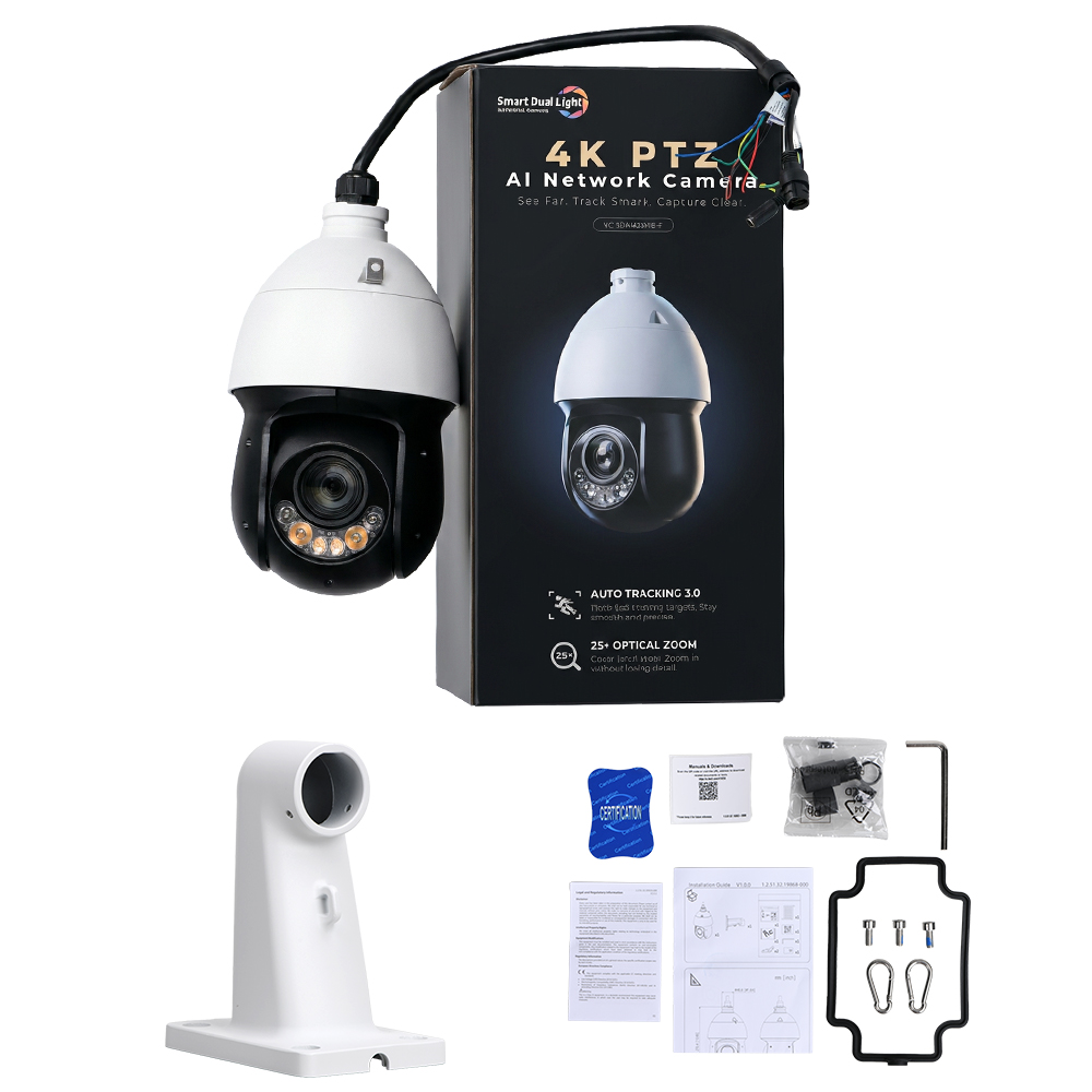 8MP 25x Smart Dual Light PTZ C - đánh giá và giá Outdoor Lighting Expressions