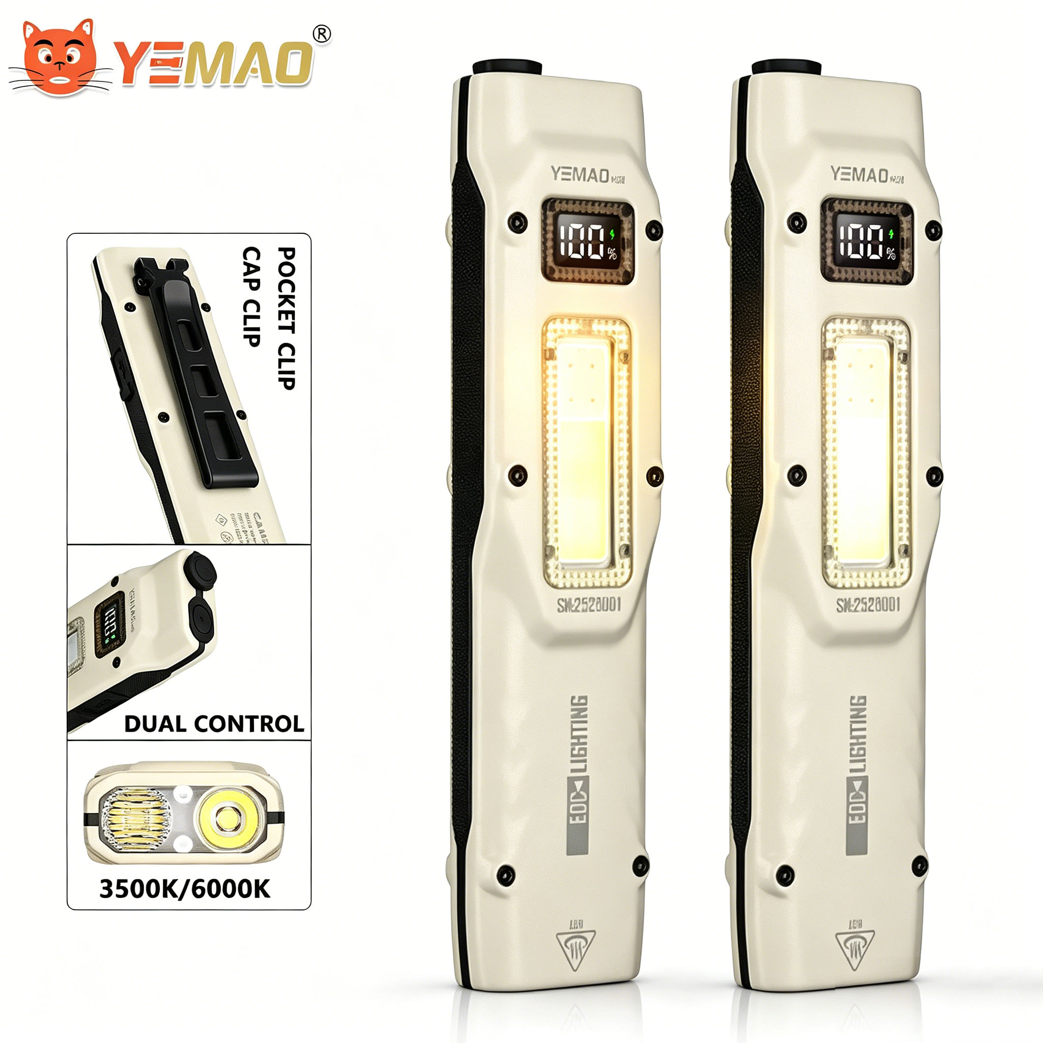 Portable 880LM YEMAO M28 Ultra - đánh giá và giá Outdoor Lighting Lumen