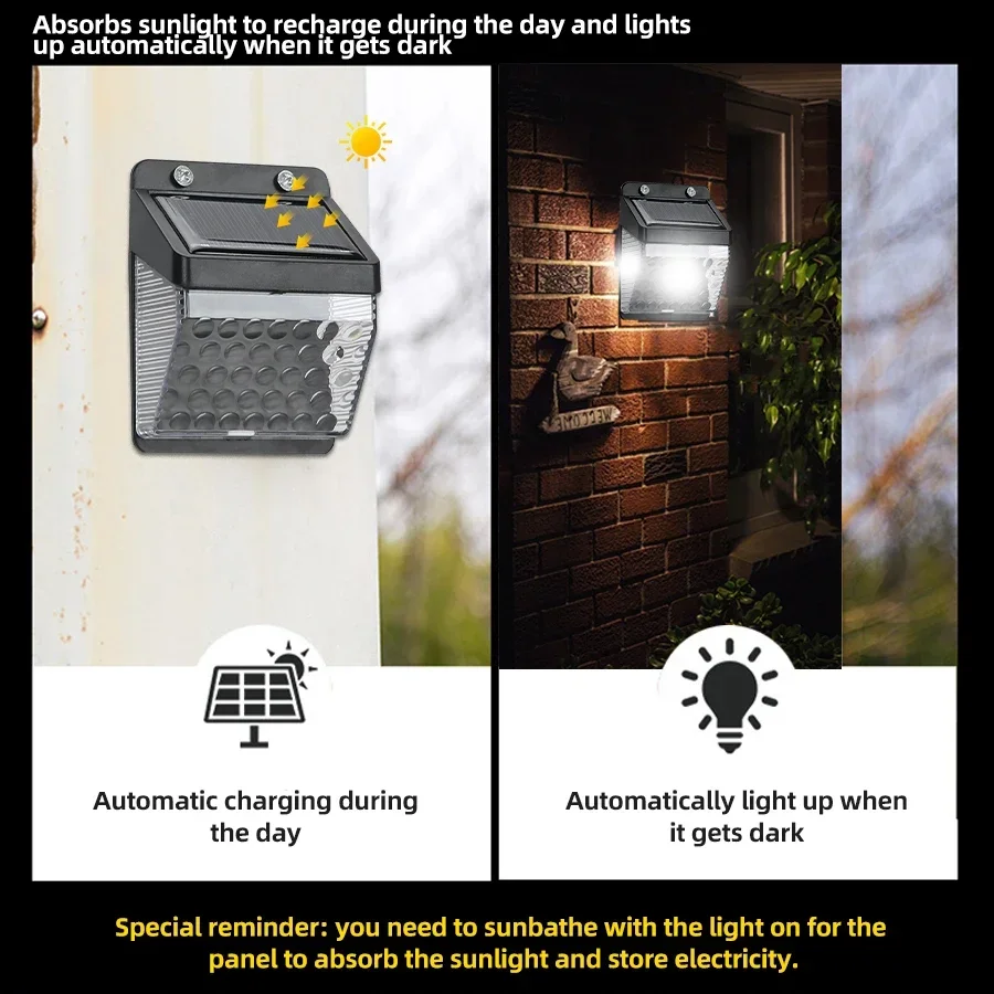 LED Solar Light PIR Motion Sen - đánh giá và giá Outdoor Lighting Decoration