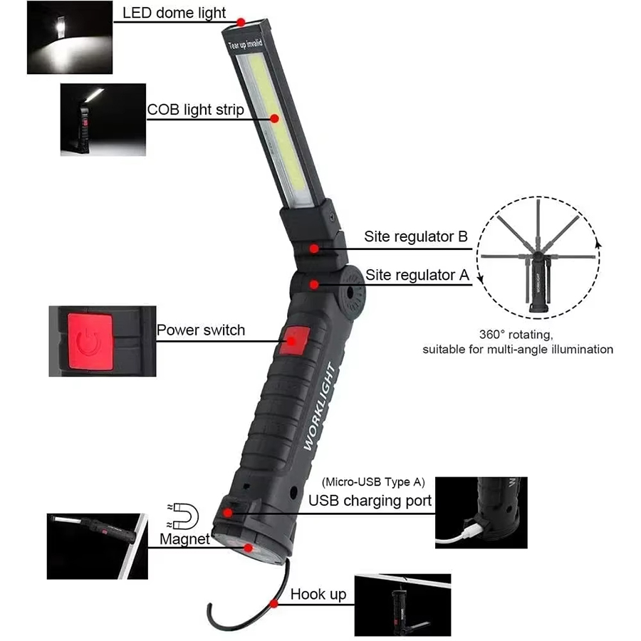 Portable LED Flashlight with M - đánh giá và giá Outdoor Lighting Lumen