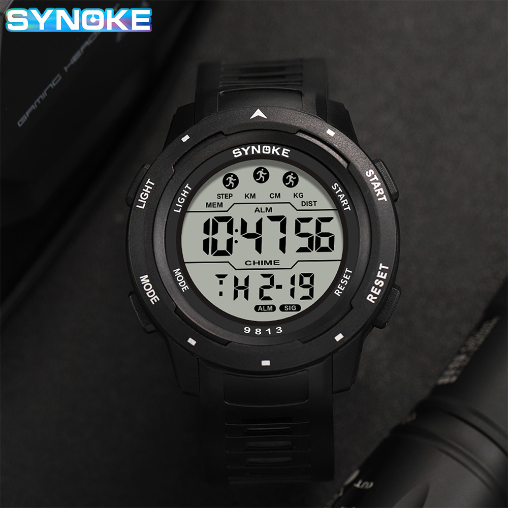 Synoke Couple watches Digital  - đánh giá và giá Outdoor Lighting Timer