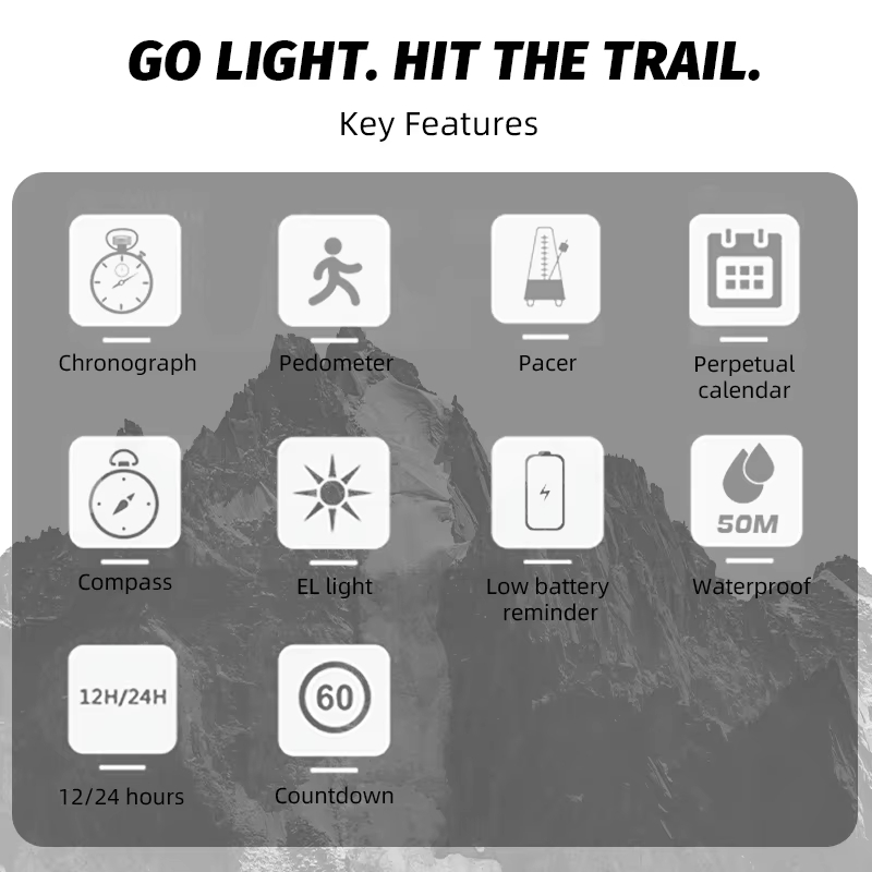 NORTH EDGE LITECORE 2026 Men's - đánh giá và giá Outdoor Lighting Timer
