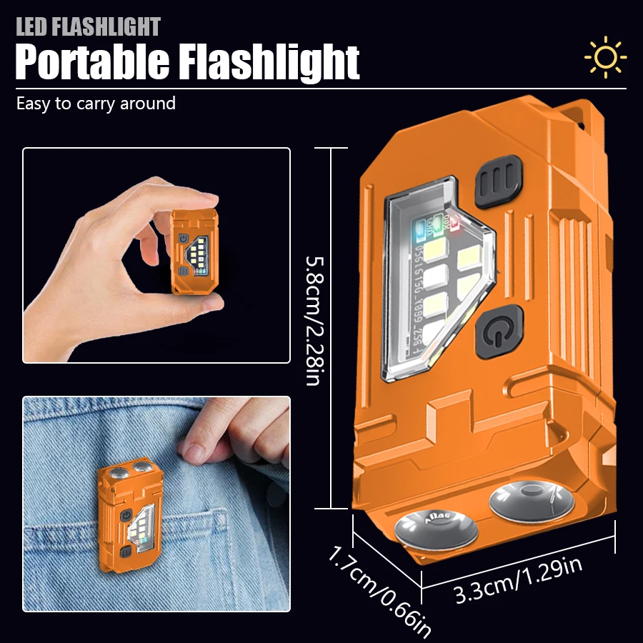 Mini Keychain EDC Flashlight R - đánh giá và giá Outdoor Lighting Lumen