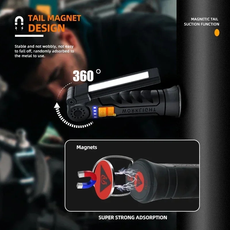 Portable COB LED Flashlight US - đánh giá và giá Outdoor Lighting Lumen