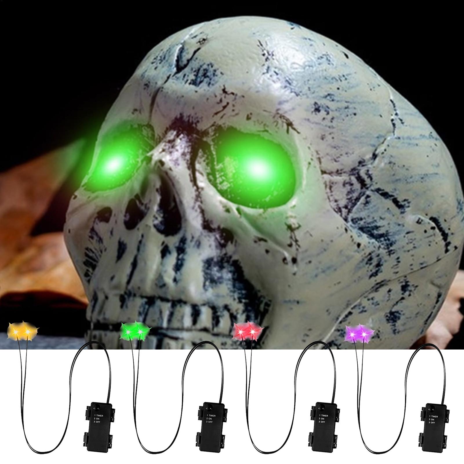 1PC Glowing Eyes Halloween Lig - đánh giá và giá Outdoor Lighting Timer