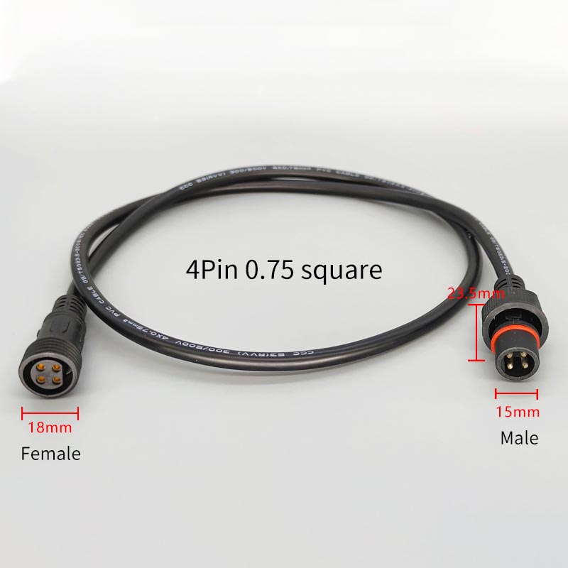 Male Famale Plug Cable 4Pin Wa - đánh giá và giá Outdoor Lighting Wire Connectors