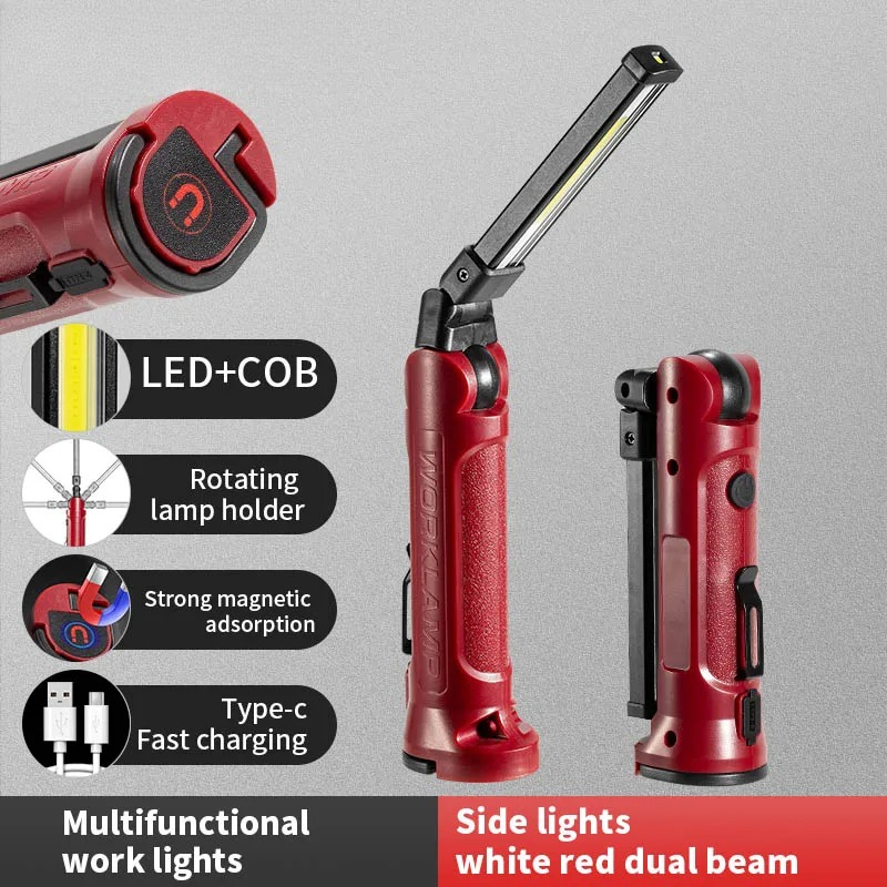 COB LED Work Light Rechargeabl - đánh giá và giá Outdoor Lighting Lumen