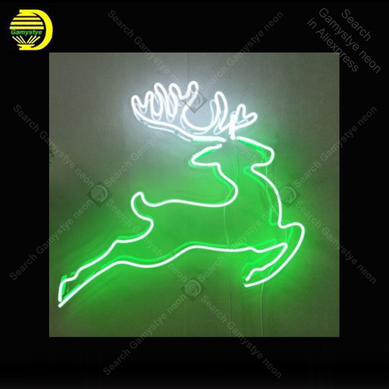 Neon Sign for Deer Running Sho - đánh giá và giá Outdoor Lighting Expressions