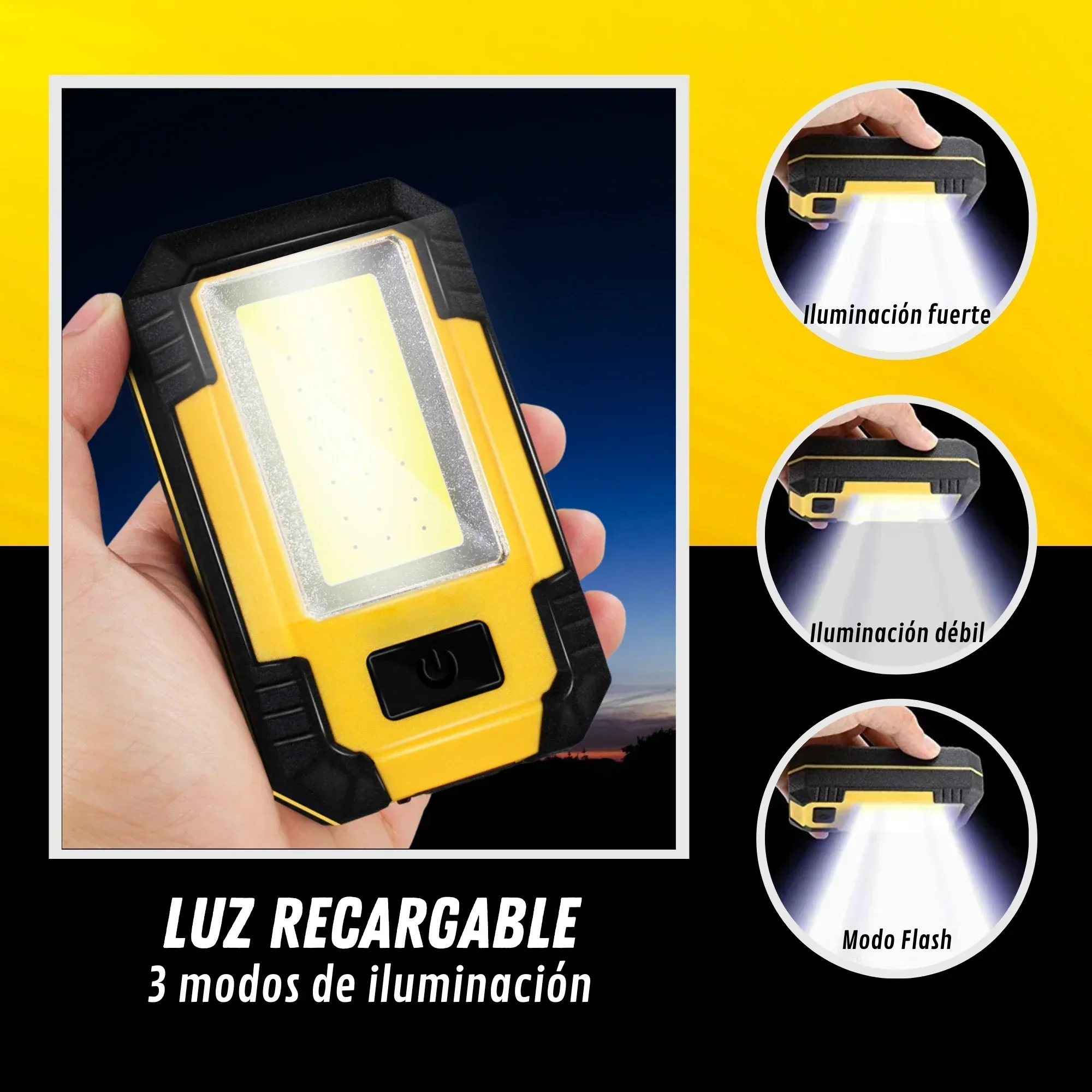 Rechargeable 4000MaH Work Ligh - đánh giá và giá Outdoor Lighting Lumen
