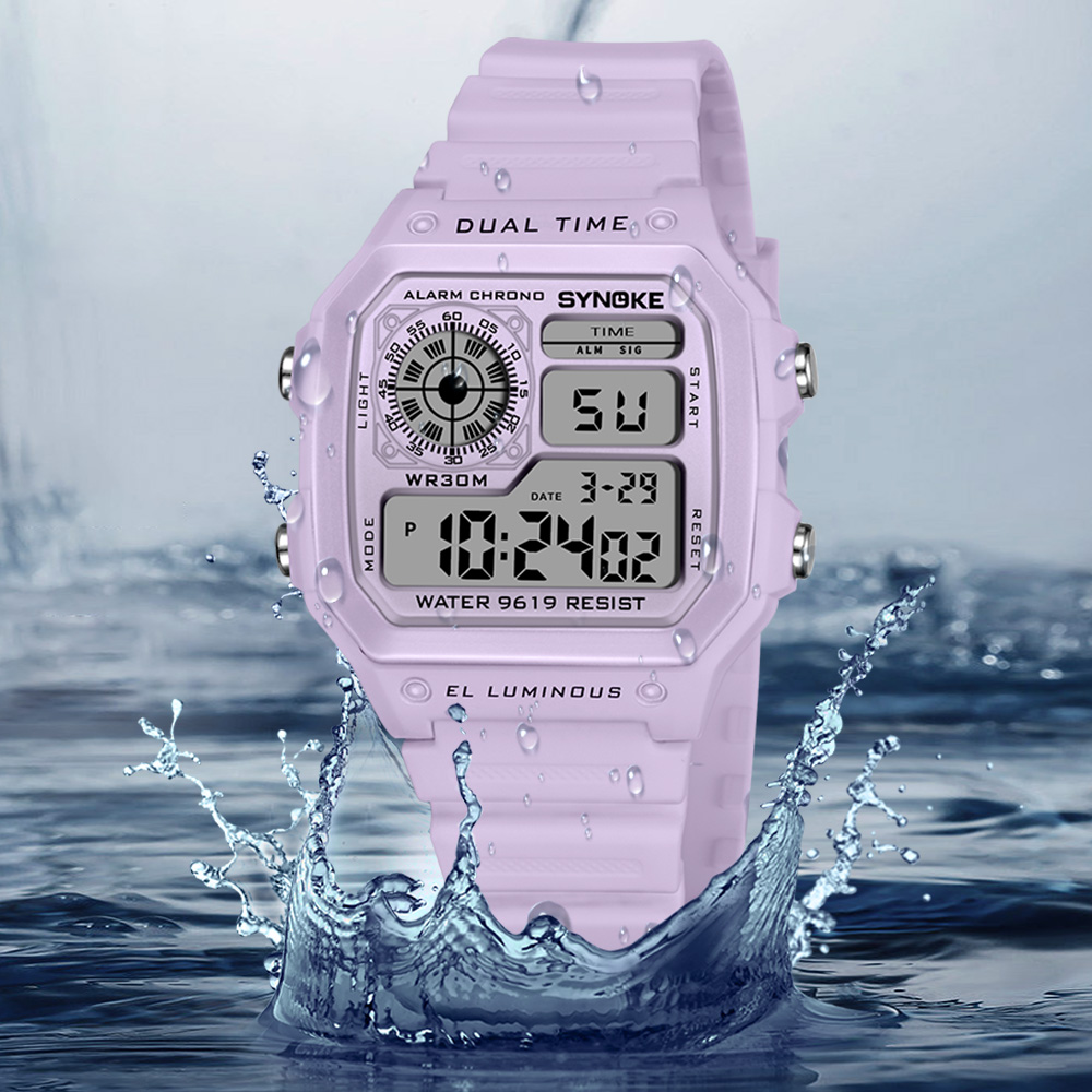 SYNOKE Digital Watches Lady Sp - đánh giá và giá Outdoor Lighting Timer