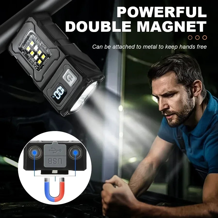 Mini USB Recharge LED Flashlig - đánh giá và giá Outdoor Lighting Lumen