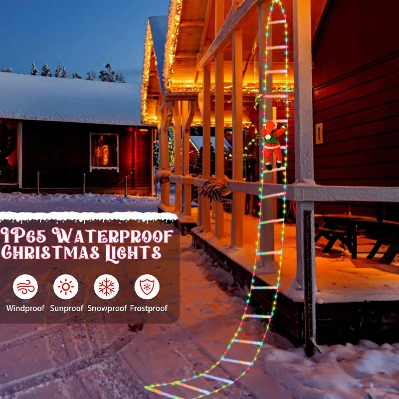 LED Christmas Lights Christmas - đánh giá và giá Outdoor Lighting Decoration