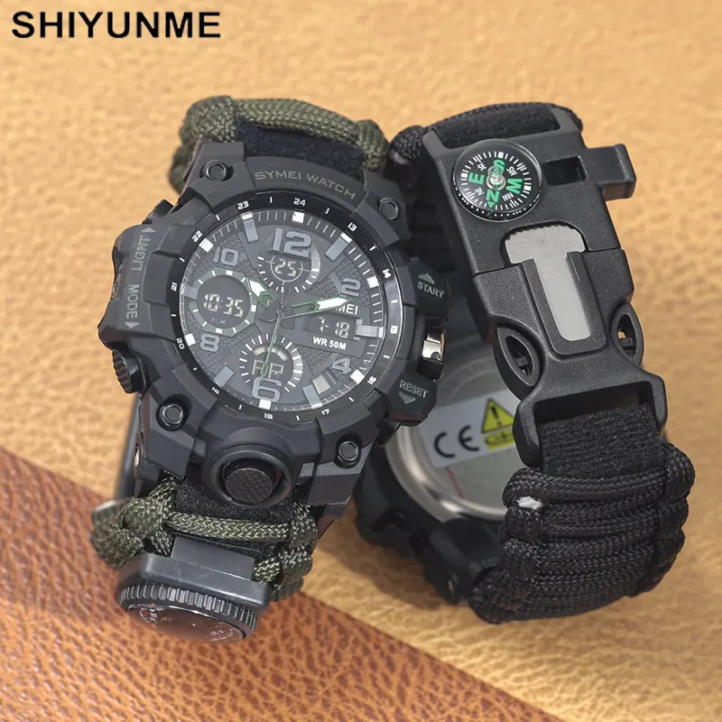 SHIYUNME Outdoor Survival Men  - đánh giá và giá Outdoor Lighting Timer