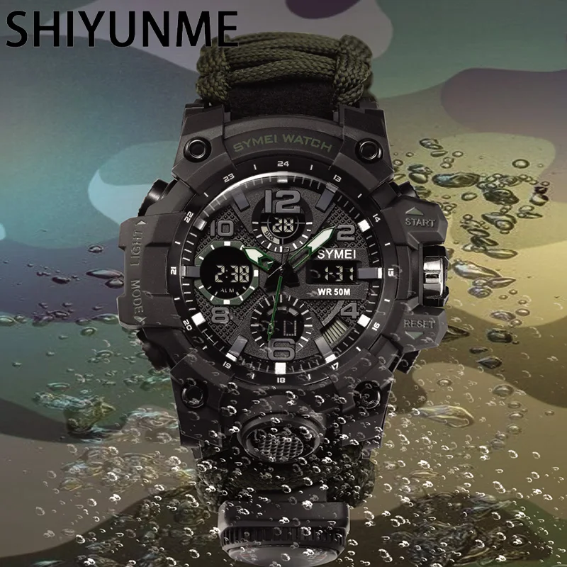 SHIYUNME Outdoor Survival Men  - đánh giá và giá Outdoor Lighting Timer