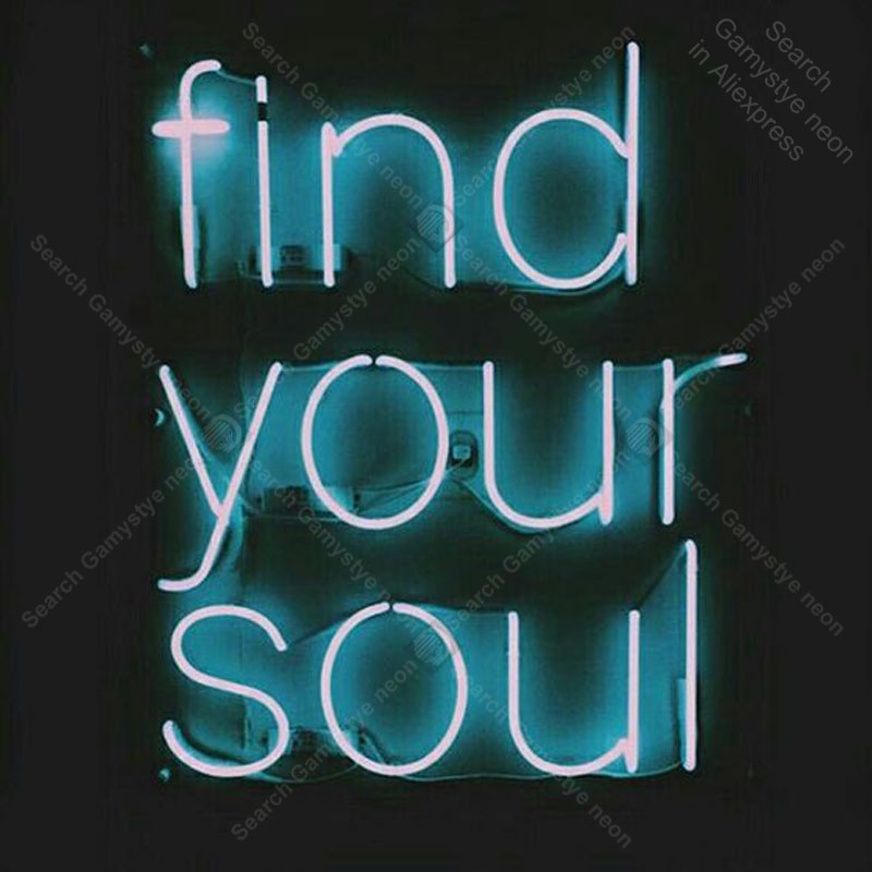 Neon Sign for Find your soul d - đánh giá và giá Outdoor Lighting Expressions