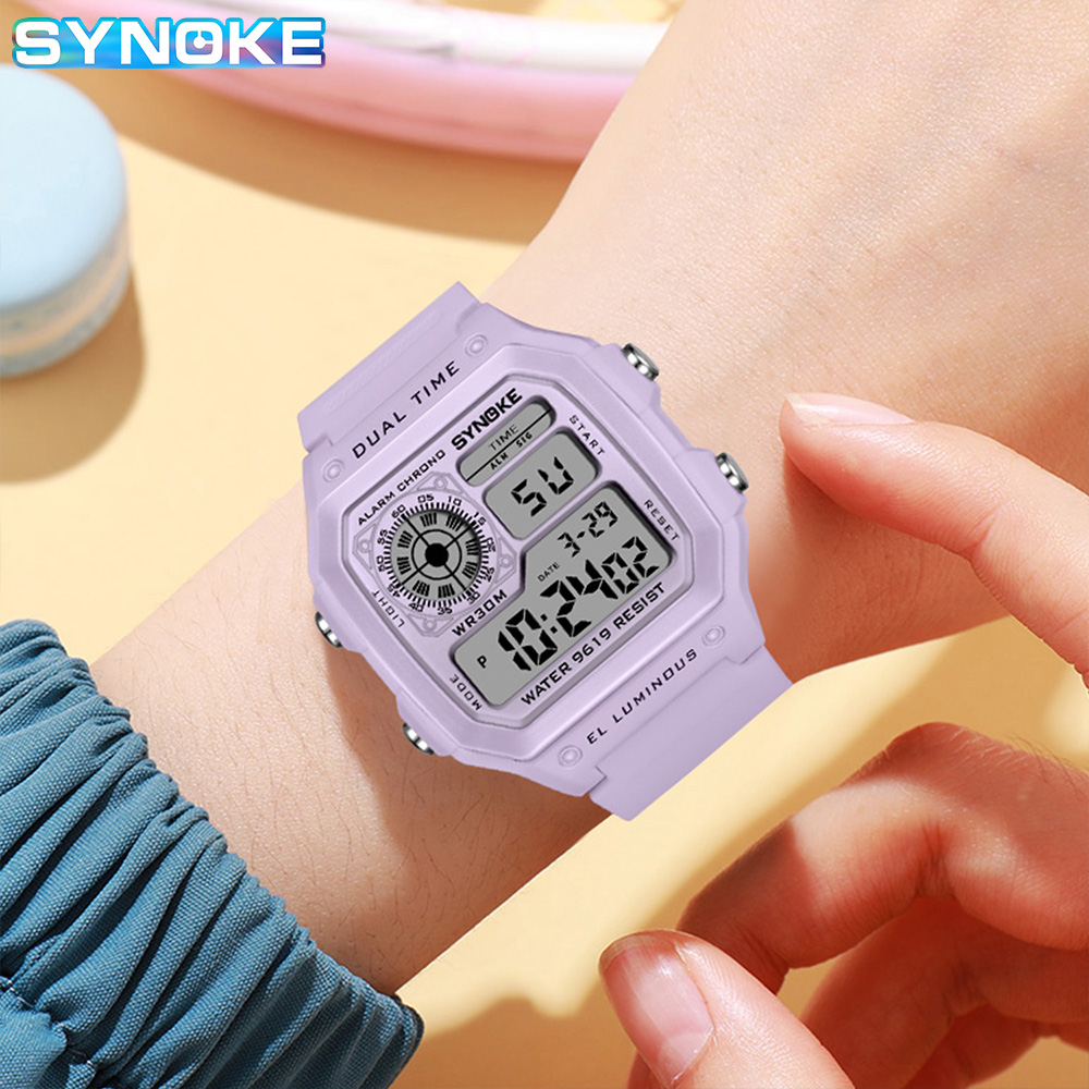 SYNOKE Digital Watches Lady Sp - đánh giá và giá Outdoor Lighting Timer