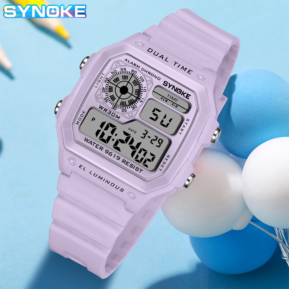 SYNOKE Digital Watches Lady Sp - đánh giá và giá Outdoor Lighting Timer