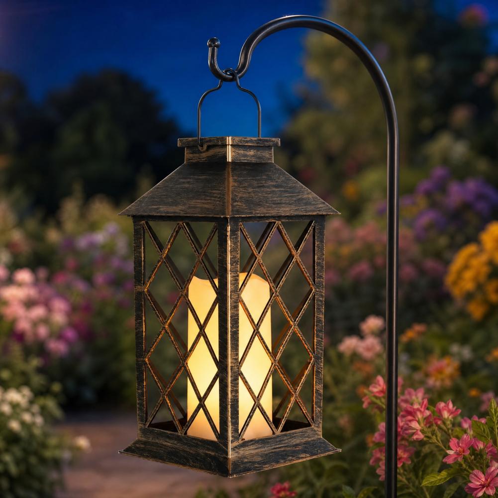 Retro Solar Lantern, Outdoor S - đánh giá và giá Outdoor Lighting Decoration