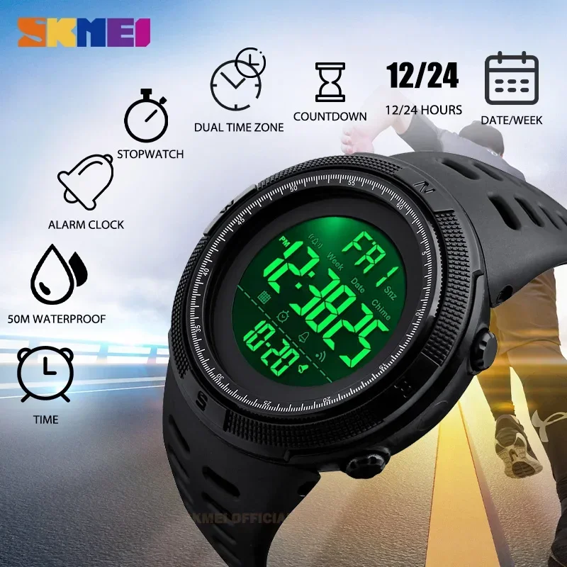 SKMEI 1251 5Bar Waterproof Dig - đánh giá và giá Outdoor Lighting Timer