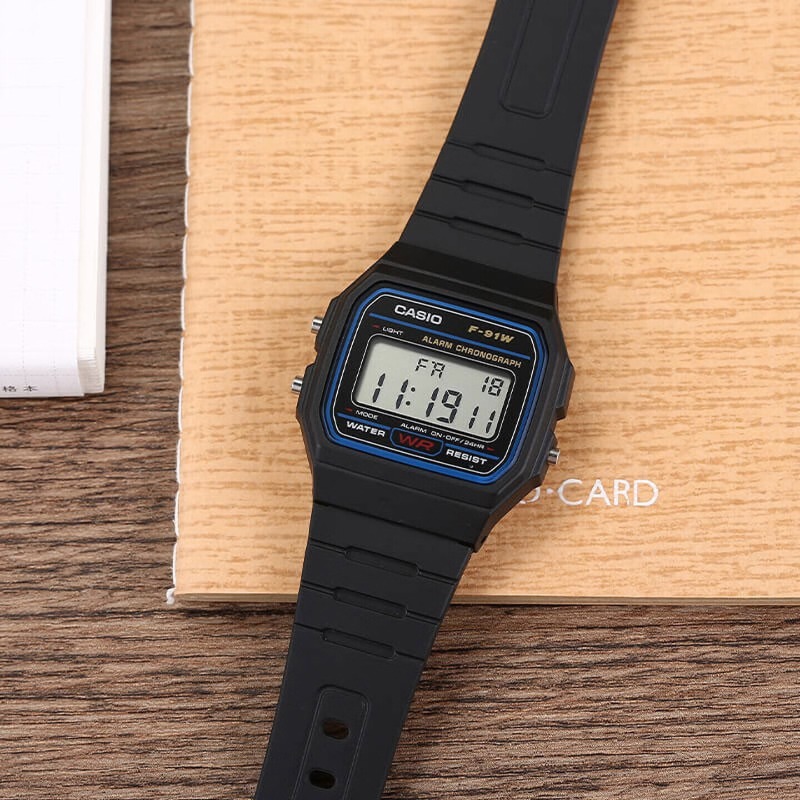 Casio F-91W-1 Fashion Retro Sm - đánh giá và giá Outdoor Lighting Timer