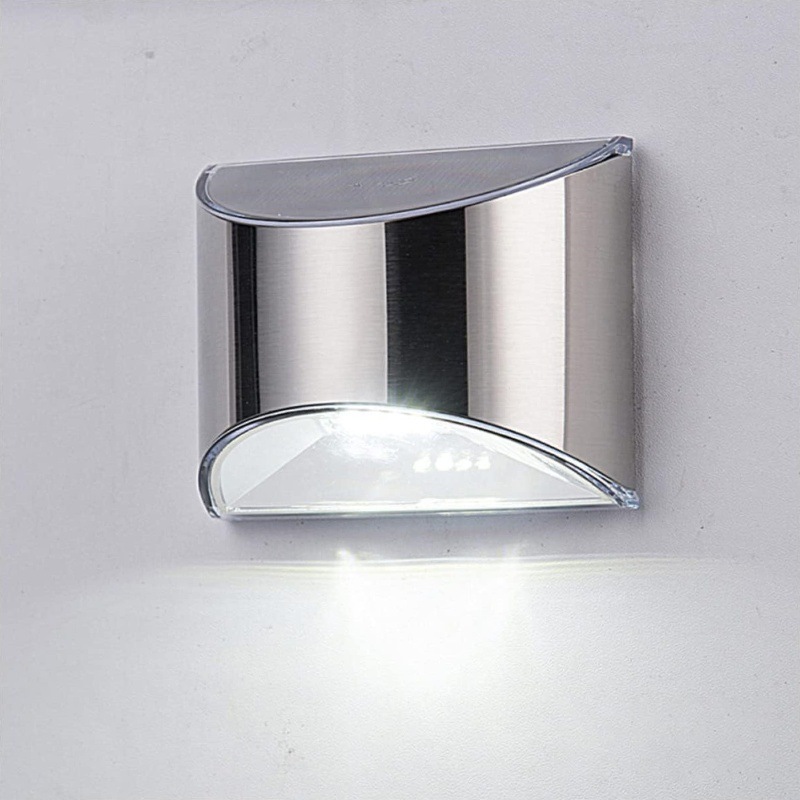 2Pcs Solar Garden Light Stainl - đánh giá và giá Outdoor Lighting Wall Mount