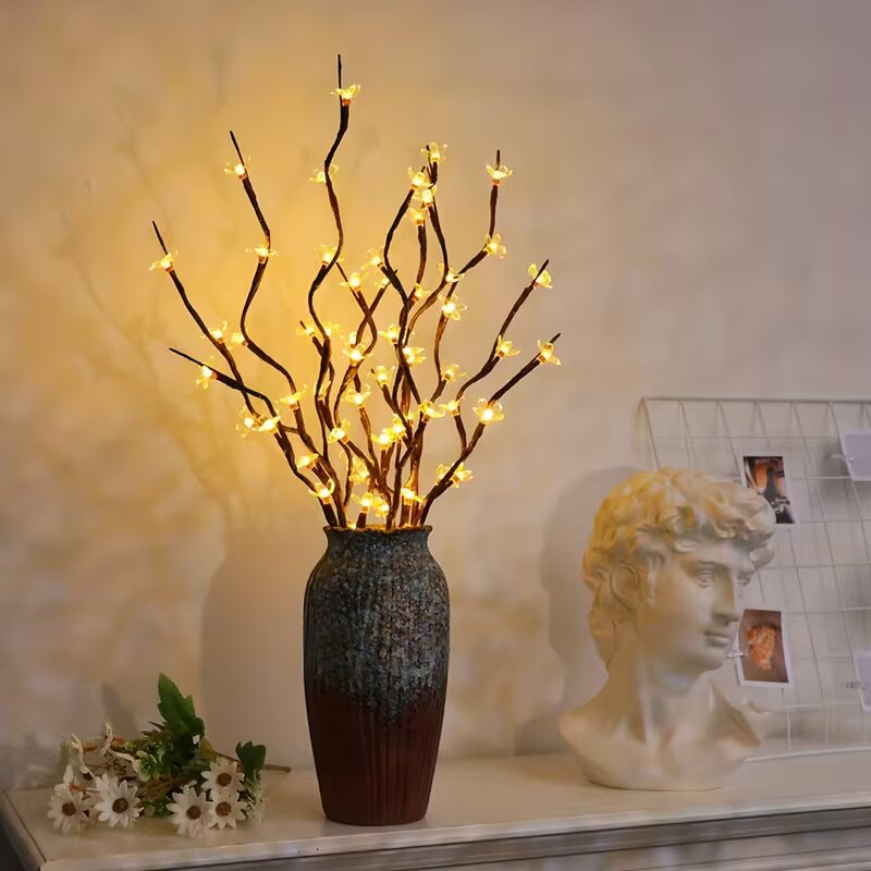1/2PC 20LED Cherry Blossom Tre - đánh giá và giá Outdoor Lighting Decoration