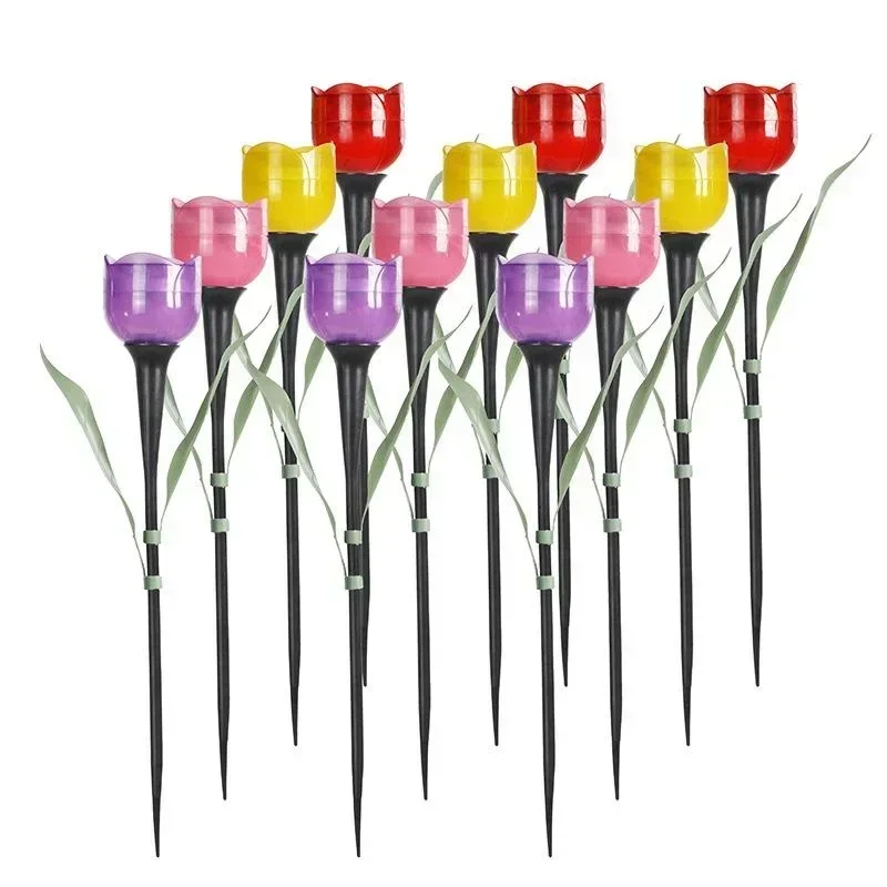 1Pcs Garden Tulip Flower Shape - đánh giá và giá Outdoor Lighting Youtube