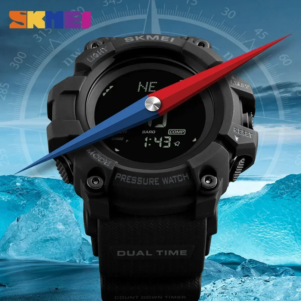 SKMEI 1358 Altimeter Weather T - đánh giá và giá Outdoor Lighting Timer