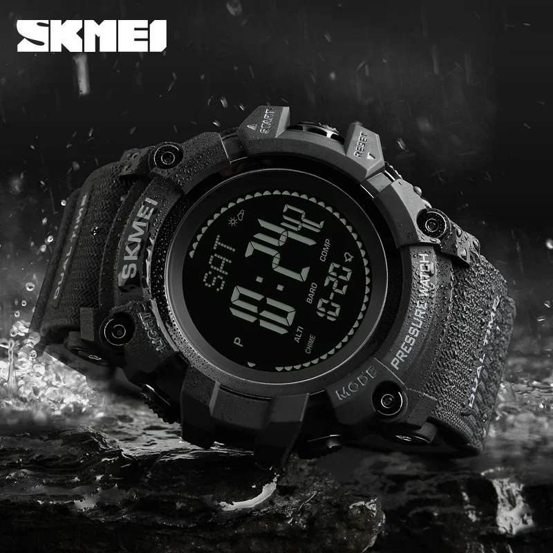 SKMEI 1358 Altimeter Weather T - đánh giá và giá Outdoor Lighting Timer