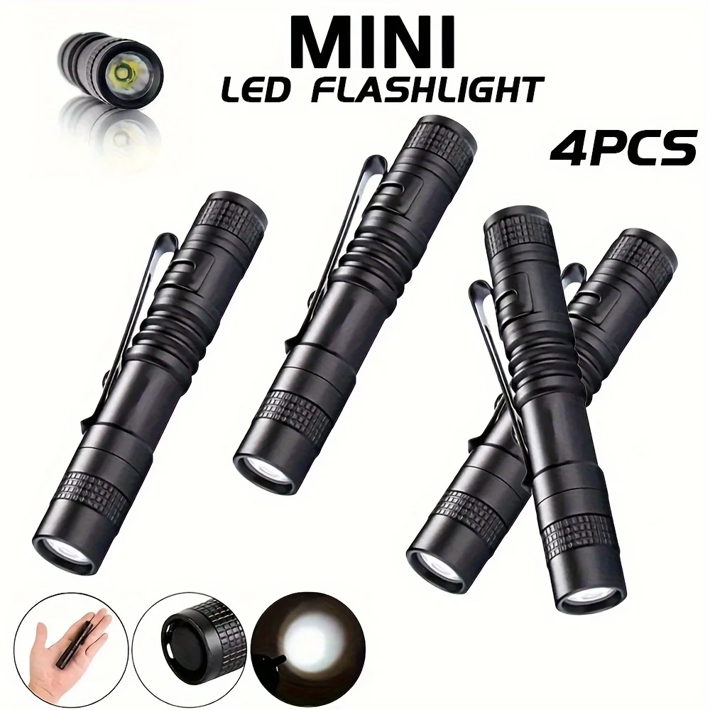 1-4PCS Mini Portable LED Pen L - đánh giá và giá Outdoor Lighting Lumen