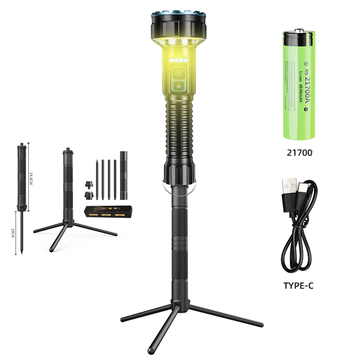 Rechargeable High Lumen Flashl - đánh giá và giá Outdoor Lighting Options