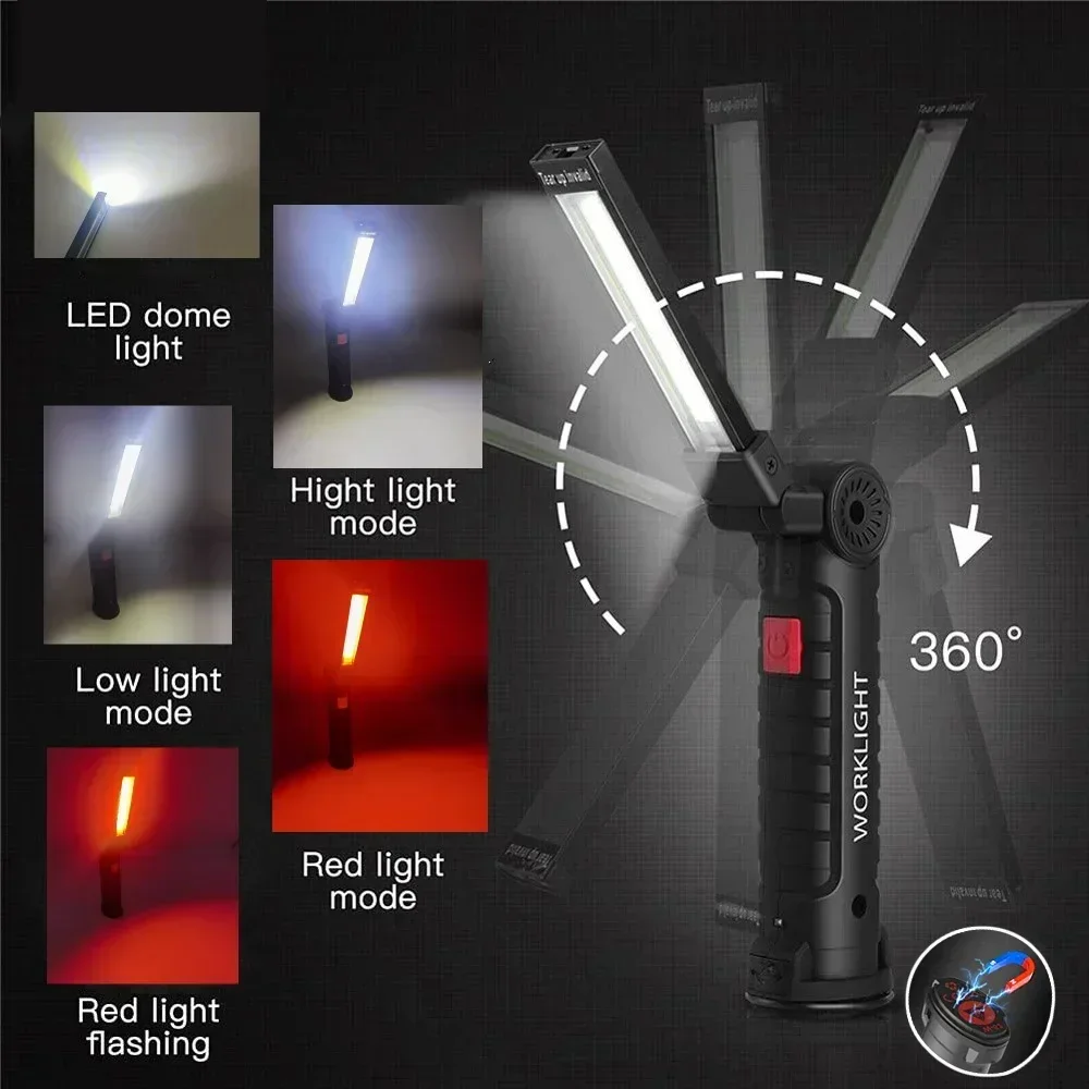 LED COB Flashlight USB Recharg - đánh giá và giá Outdoor Lighting Lumen