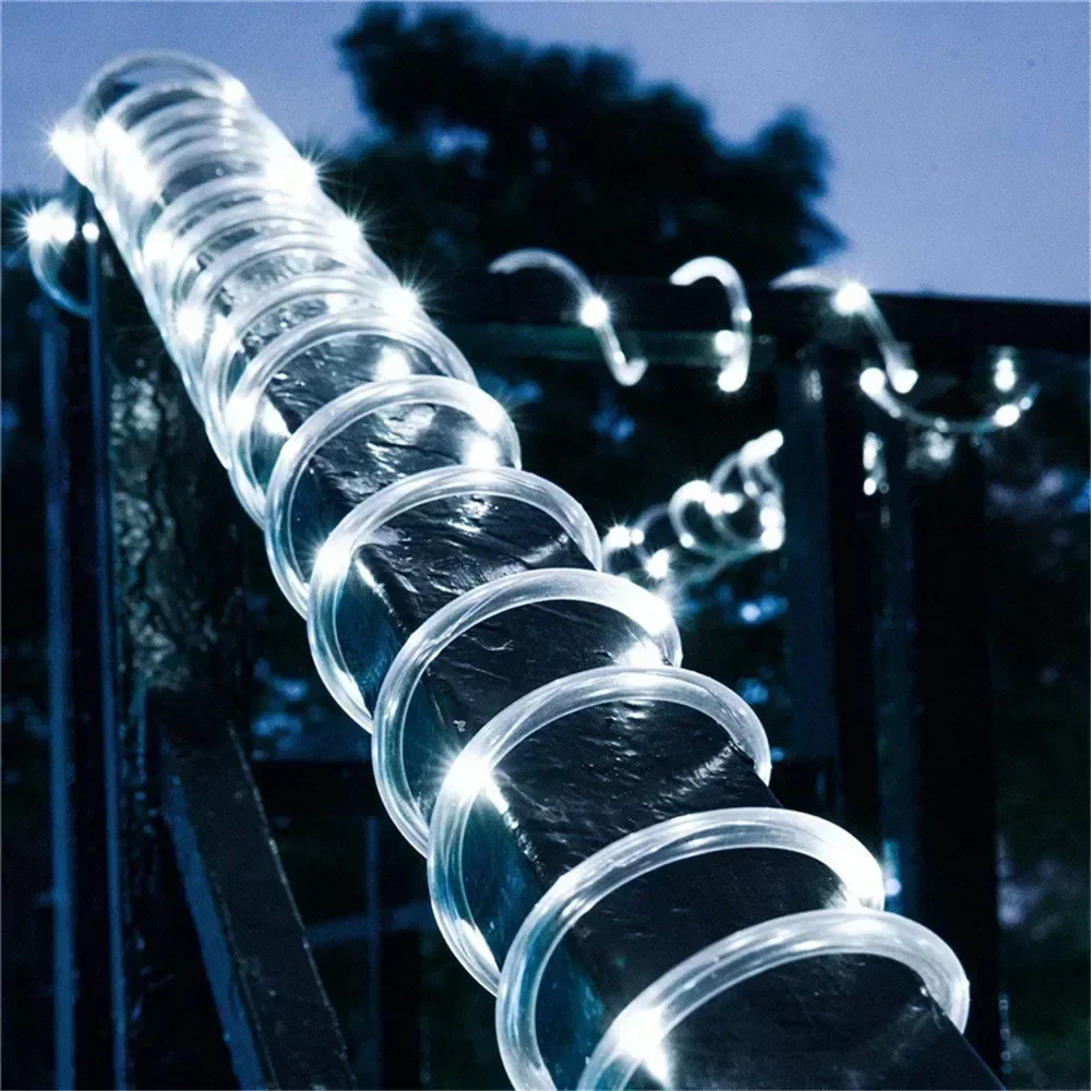 Solar Rope Lights Outdoor Blue - đánh giá và giá Outdoor Lighting Youtube