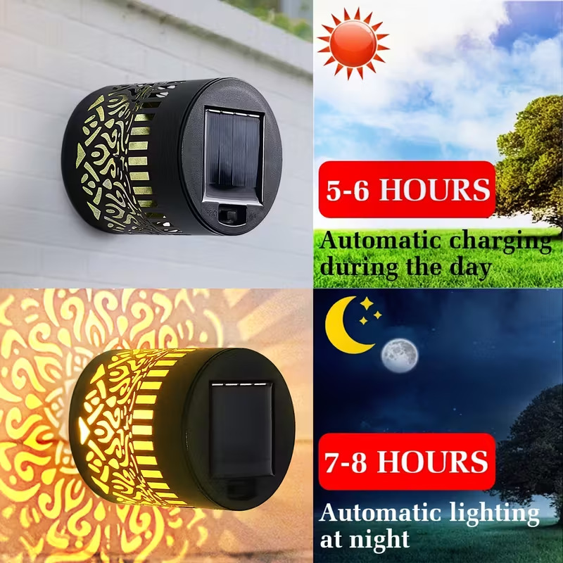 Solar LED Wall Light Mandala P - đánh giá và giá Outdoor Lighting Construction