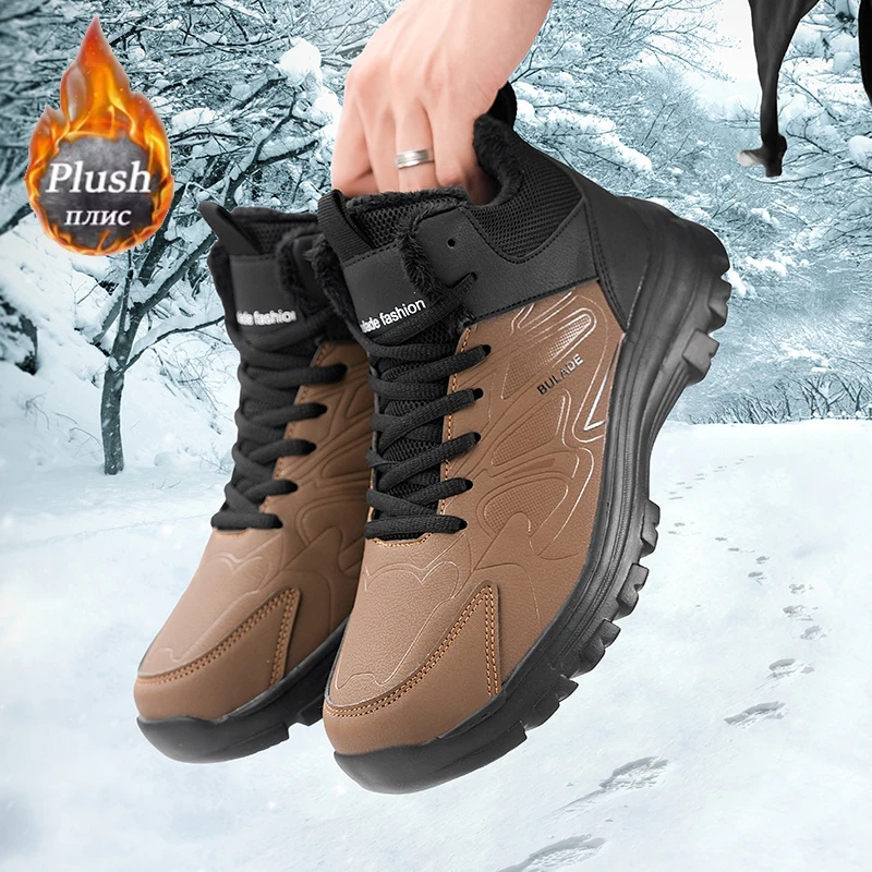 ELUVA Men Snow Boots Waterproo - đánh giá và giá Outdoor Lighting Round