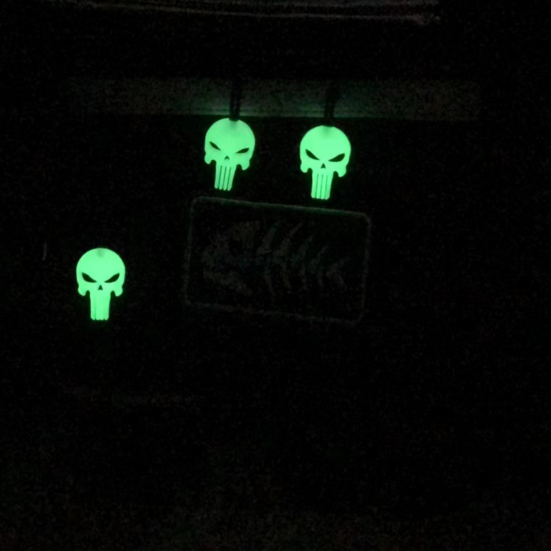 Tri-Color Skull Luminous Zippe - đánh giá và giá Outdoor Lighting Pendant