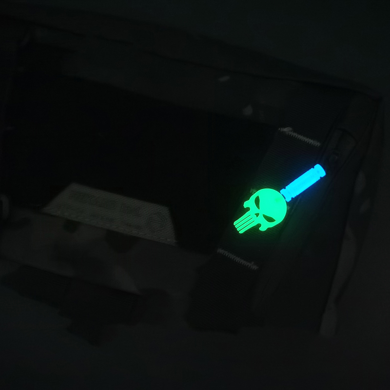 Tri-Color Skull Luminous Zippe - đánh giá và giá Outdoor Lighting Pendant