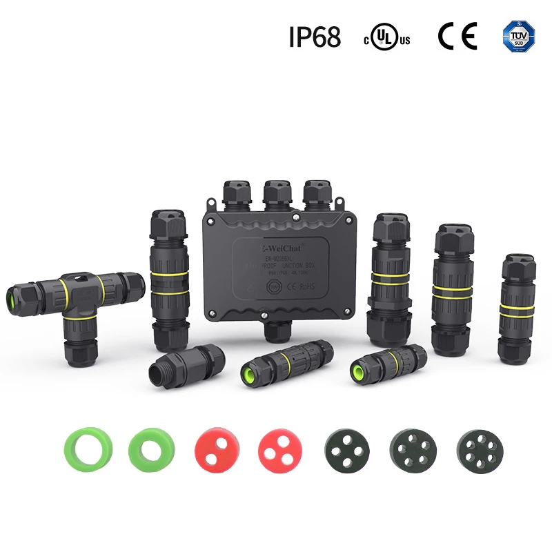 2Pin 3Pin M16 Cable Connector  - đánh giá và giá Outdoor Lighting Wire Connectors