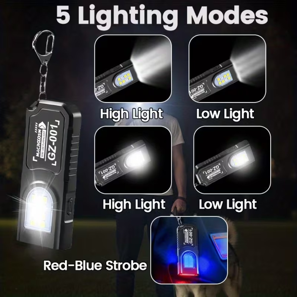 Mini COB LED Keychain Flashlig - đánh giá và giá Outdoor Lighting Lumen