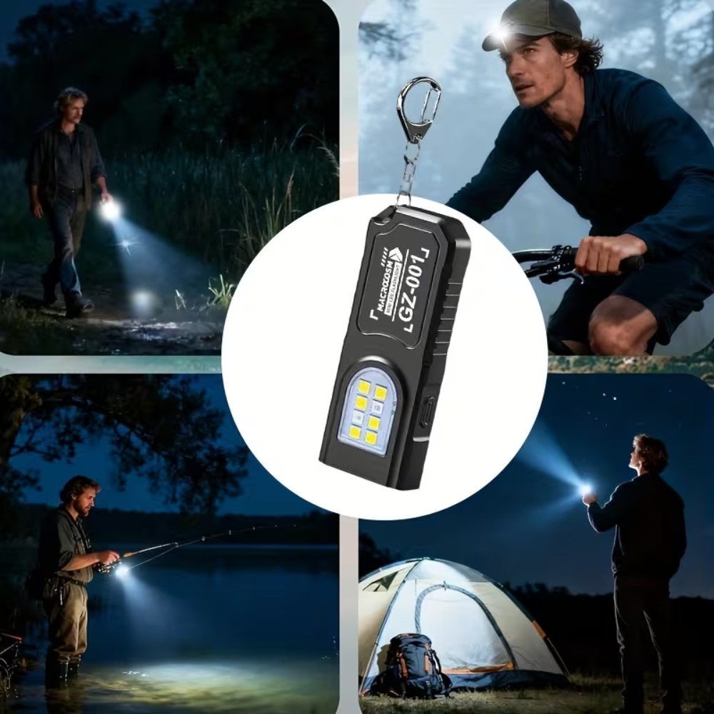 Mini COB LED Keychain Flashlig - đánh giá và giá Outdoor Lighting Lumen